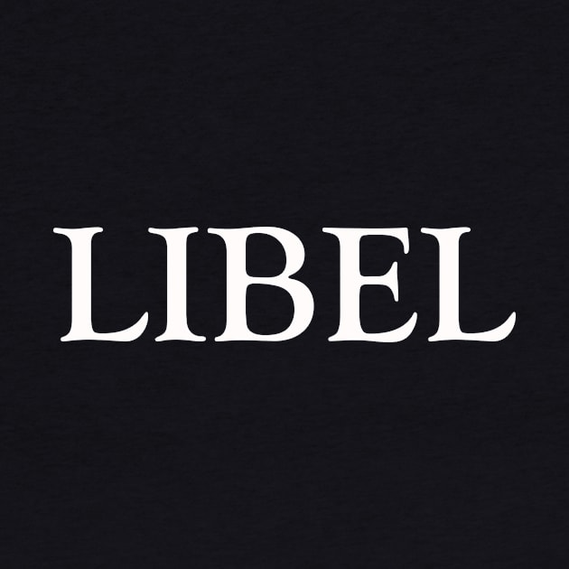 LIBEL by PGMcast